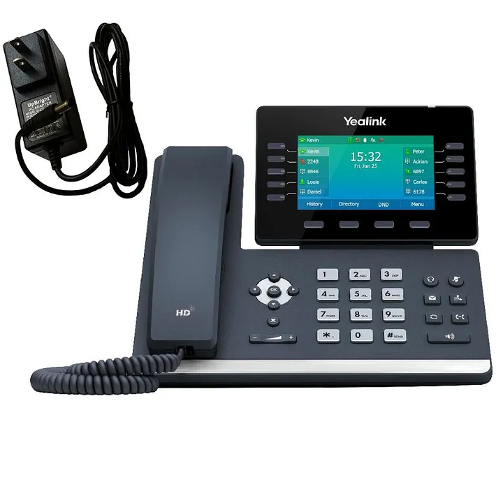 Yealink SIP-T54W With Power Supply product image (1)