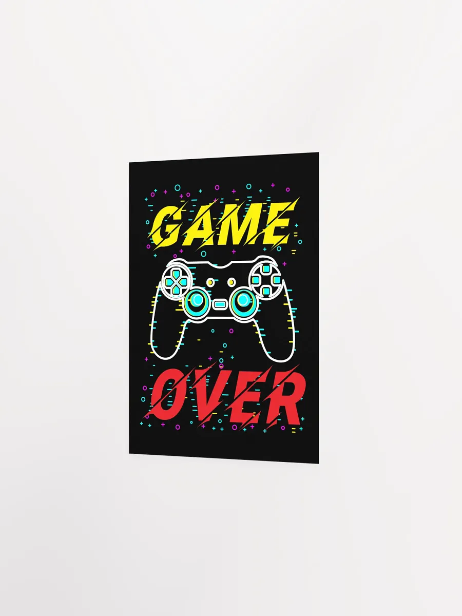 Game Over Matte Poster product image (2)