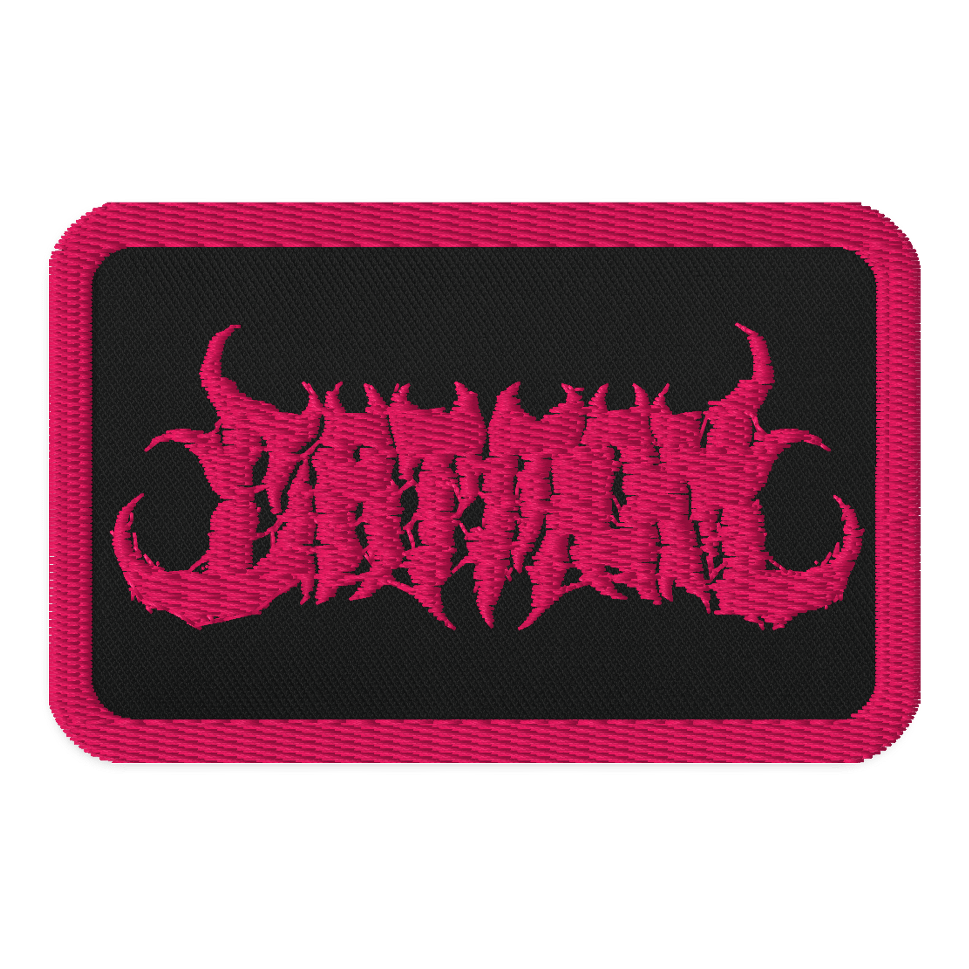 Crimson Chaos Embroidered Patch product image (1)