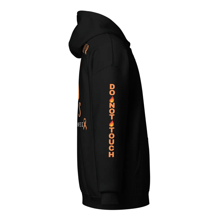 Do Not Touch RIGHT Arm Classic Conquer CRPS Zip Hoodie product image (1)