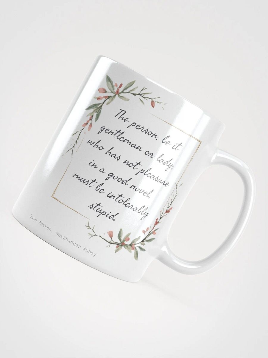Pleasure in a Good Novel Austen Mug product image (12)