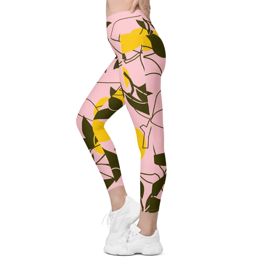 Lemon Grove All-Over Leggings with Pockets product image (6)