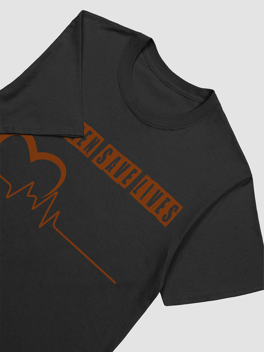 Real Men Save Lives Heartbeat T-Shirt product image (26)