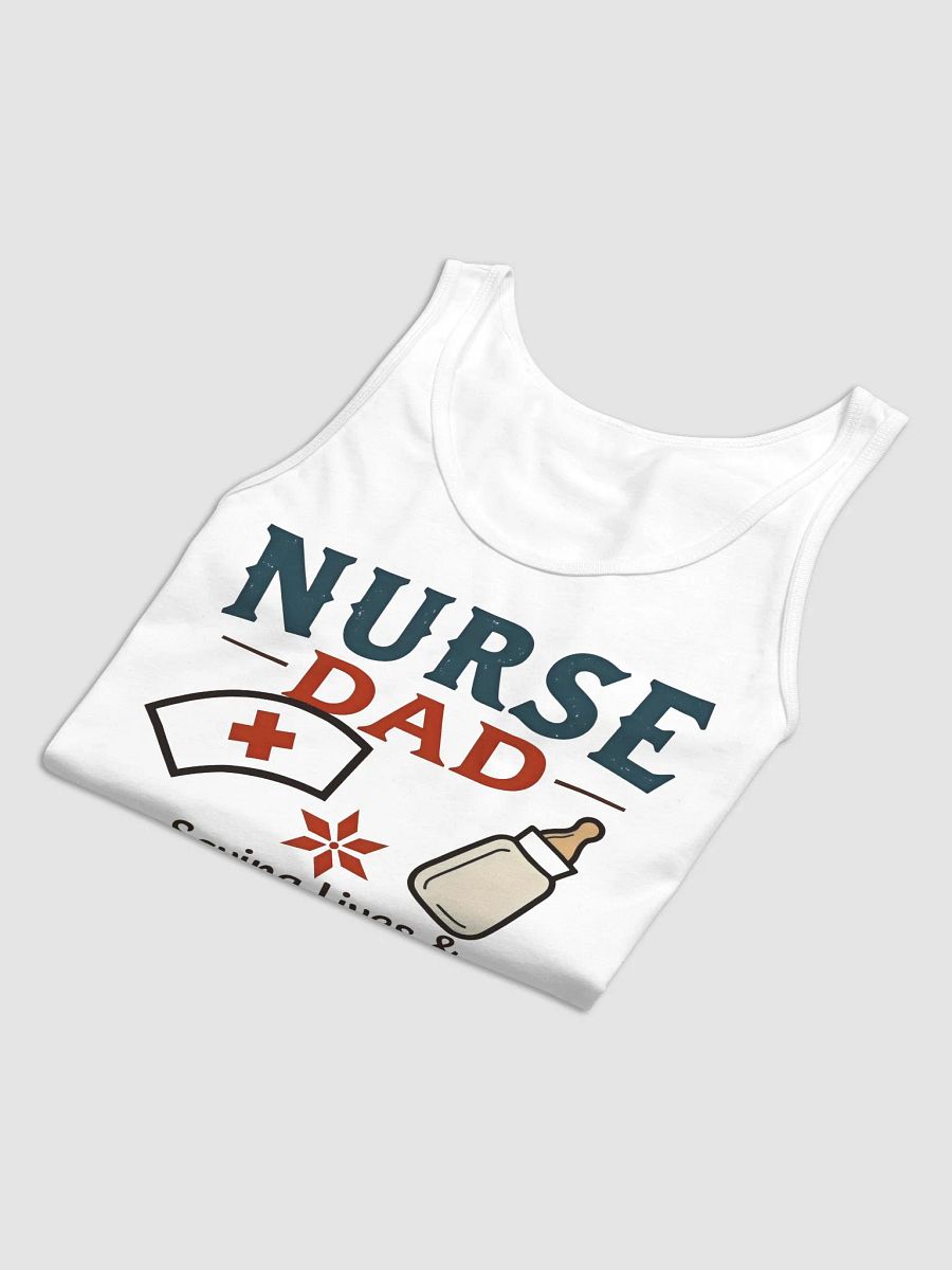 Nurse Dad Saving Lives Tank product image (12)