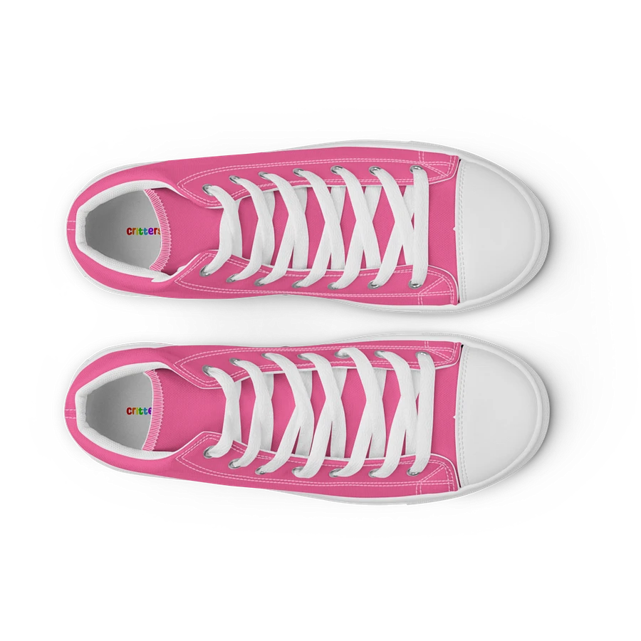 Pink and White Flower Sneakers product image (40)