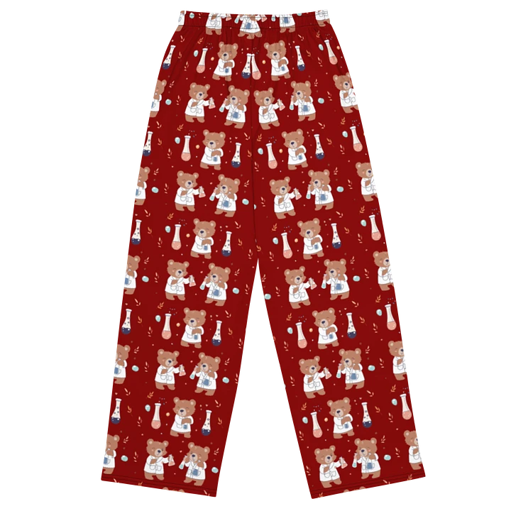 Science Bear Pants - Red product image (1)