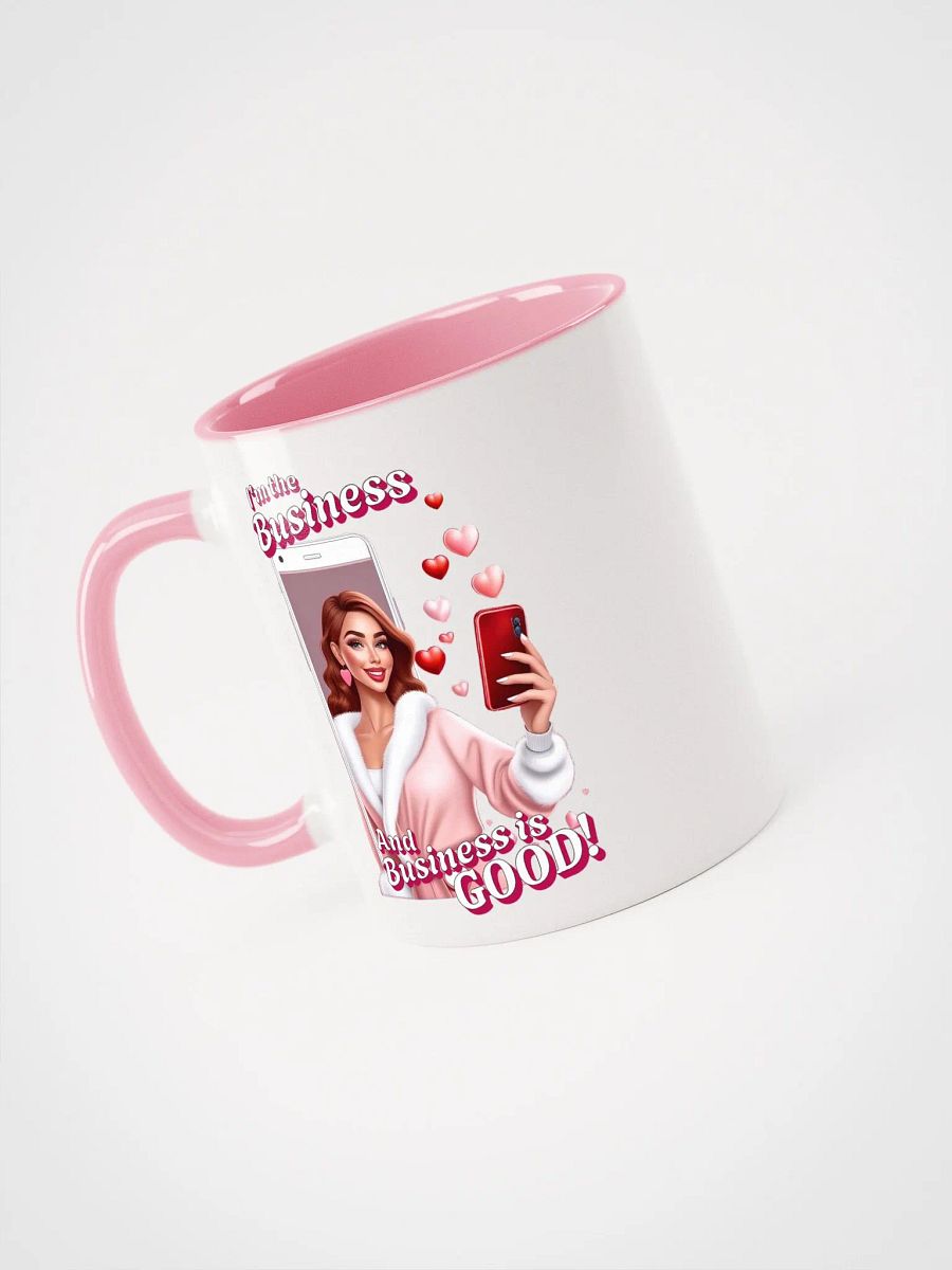 I'm The Business - Social Media Influencer - Ceramic Mug with Color Inside - v6 product image (3)