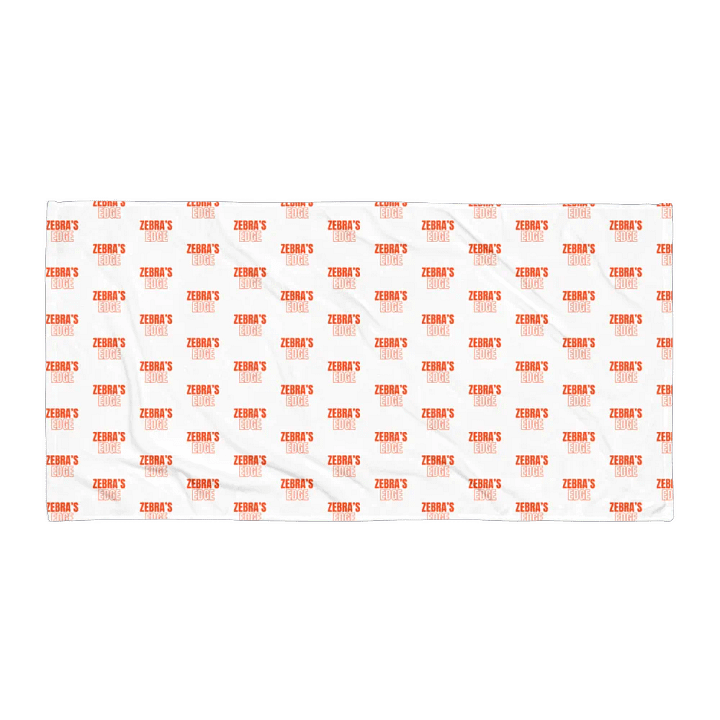 Zebra's Edge Sublimated Towel product image (1)
