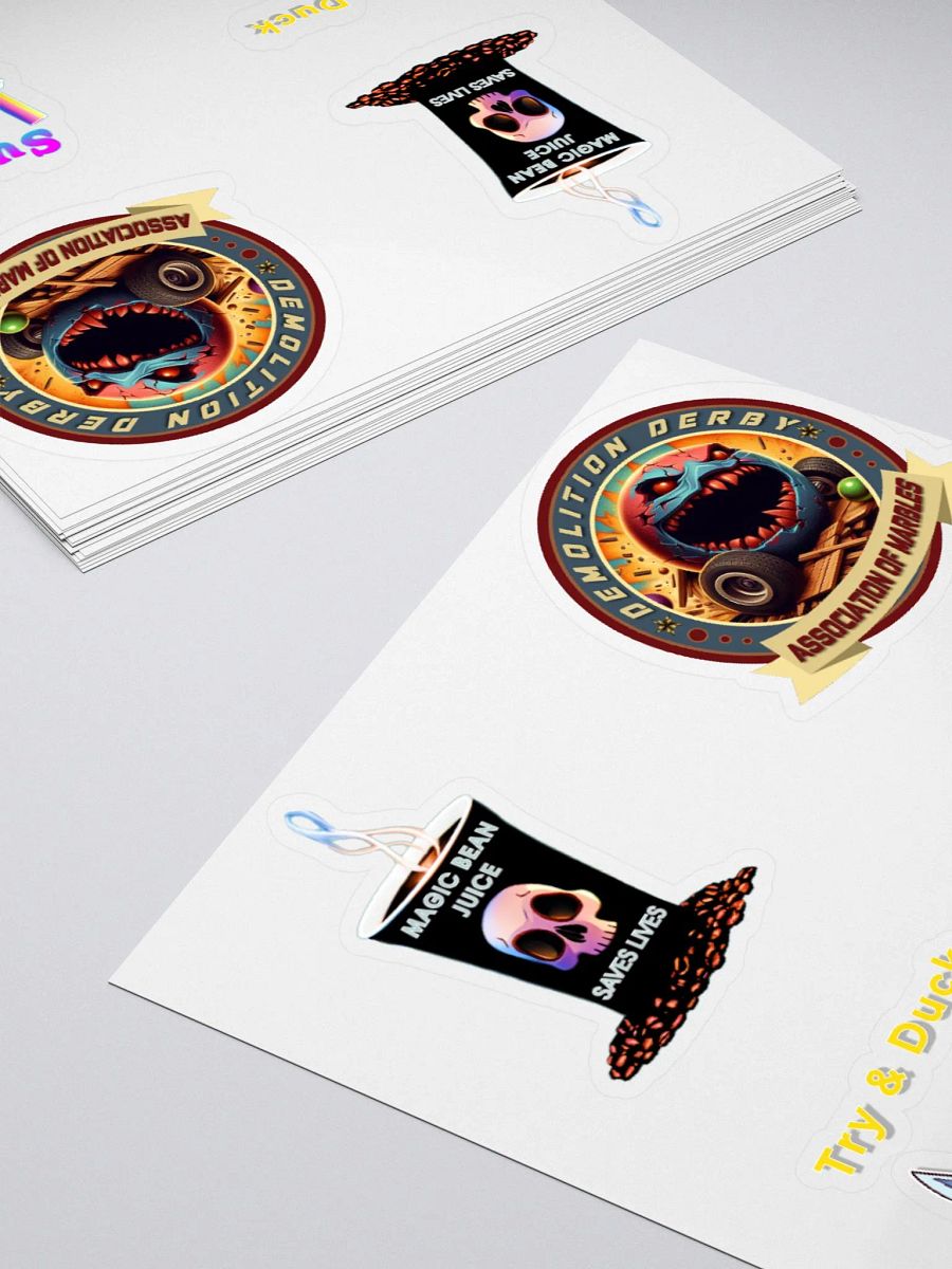 Quirky Kiss Cut Sticker Pack product image (8)