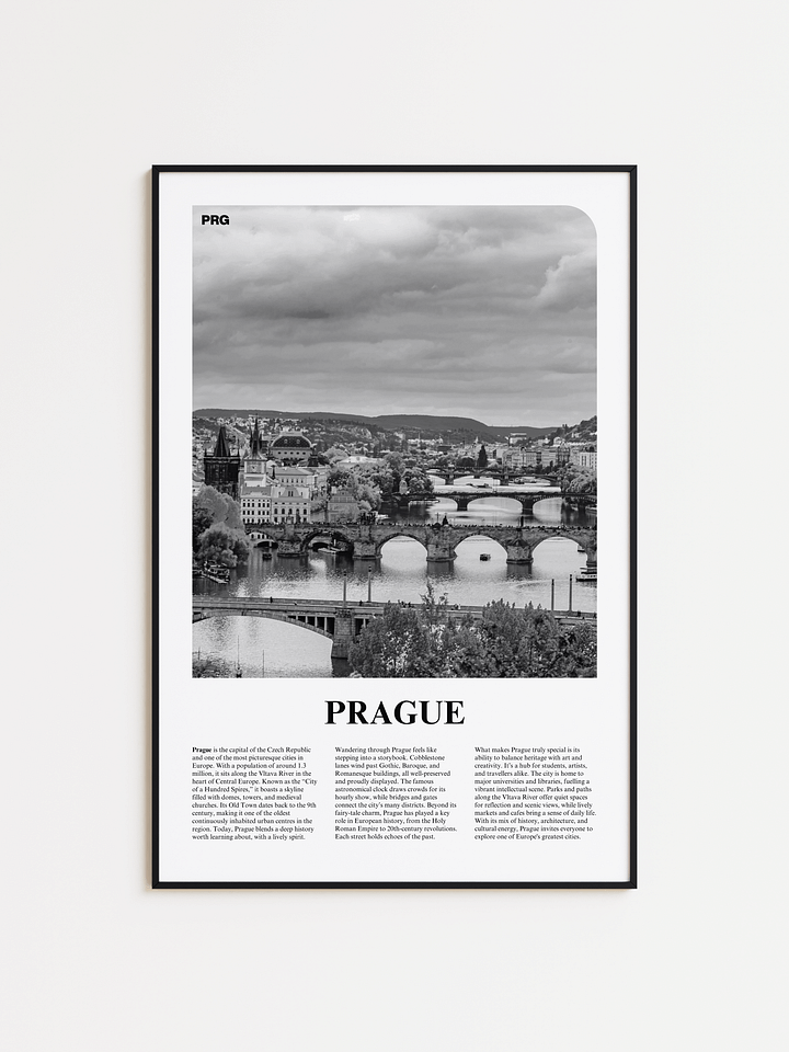 Prague 04 Newspaper Poster product image (1)