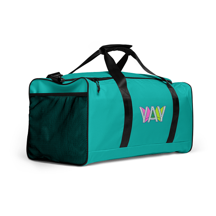 Yay Turquoise Duffel Bag product image (2)