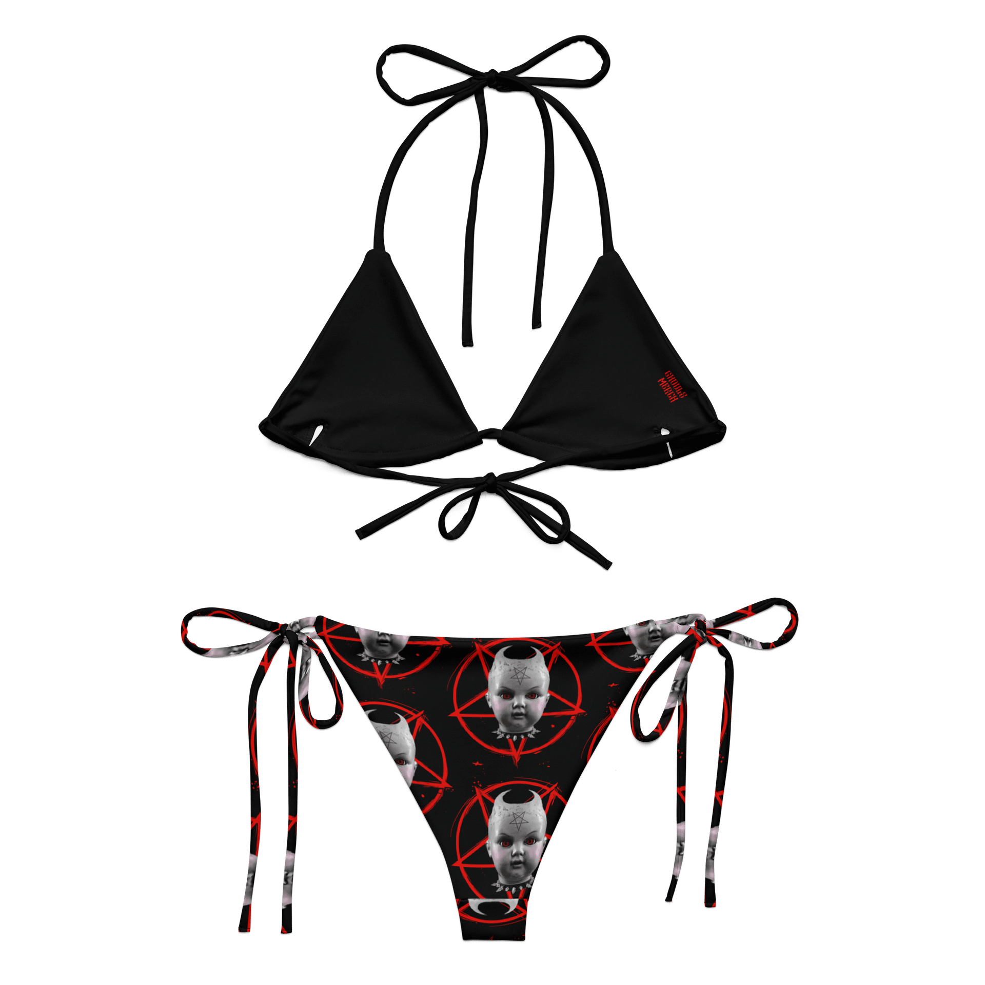Evil Doll Pentagram Doll Bikini Set product image (1)