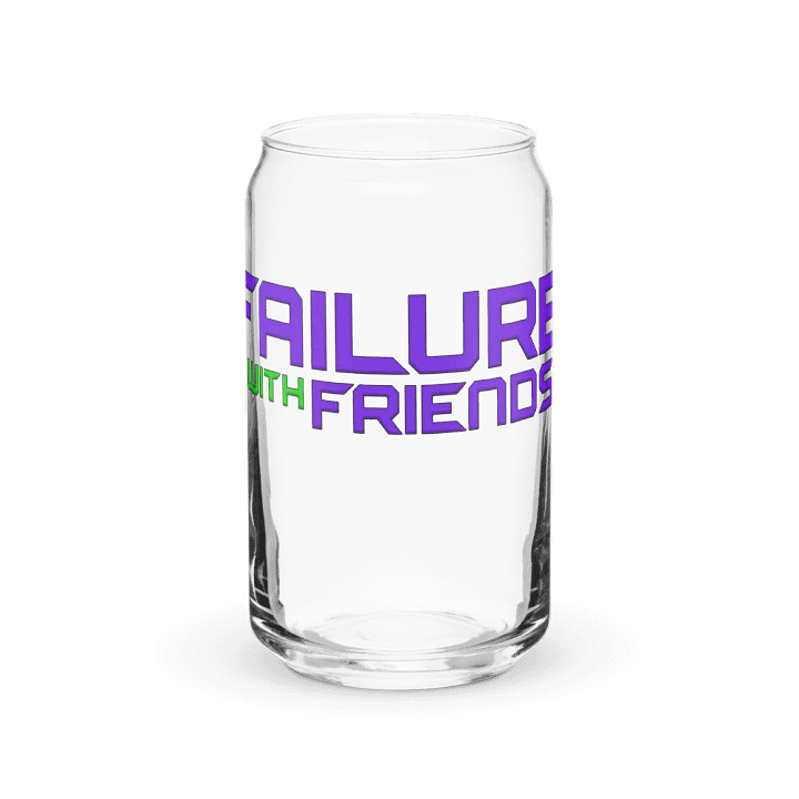 Failure With Friends Can-Shaped Glass product image (2)