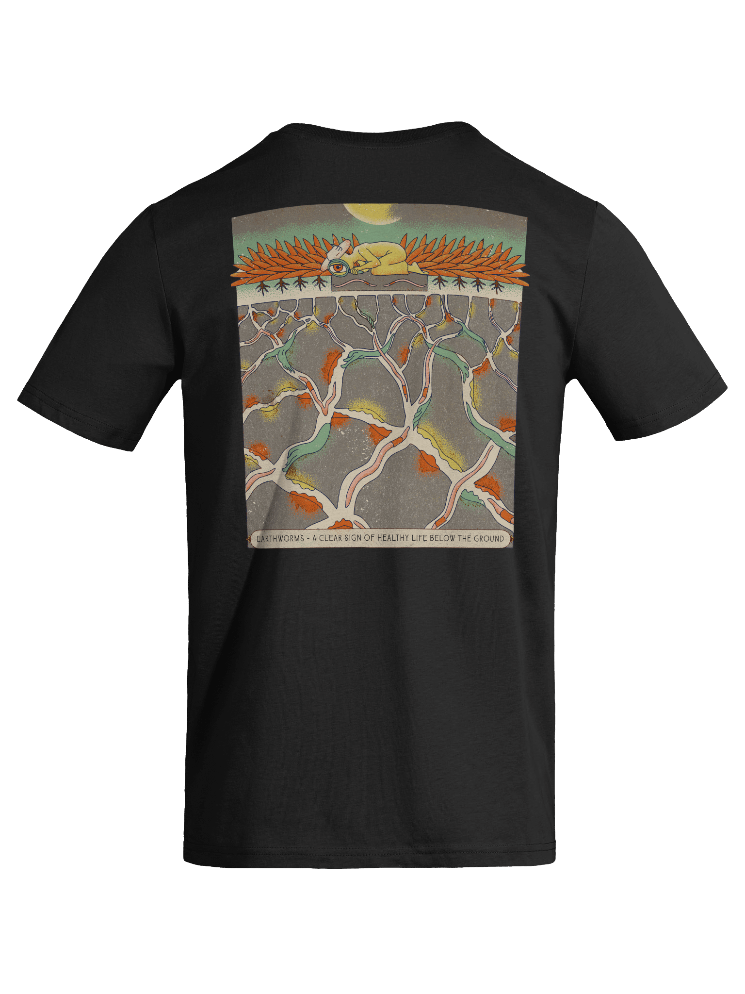 Searching for worms (dark colours) product image (9)