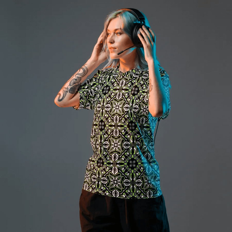 Agender Abstract T - Sports Jersey product image (1)