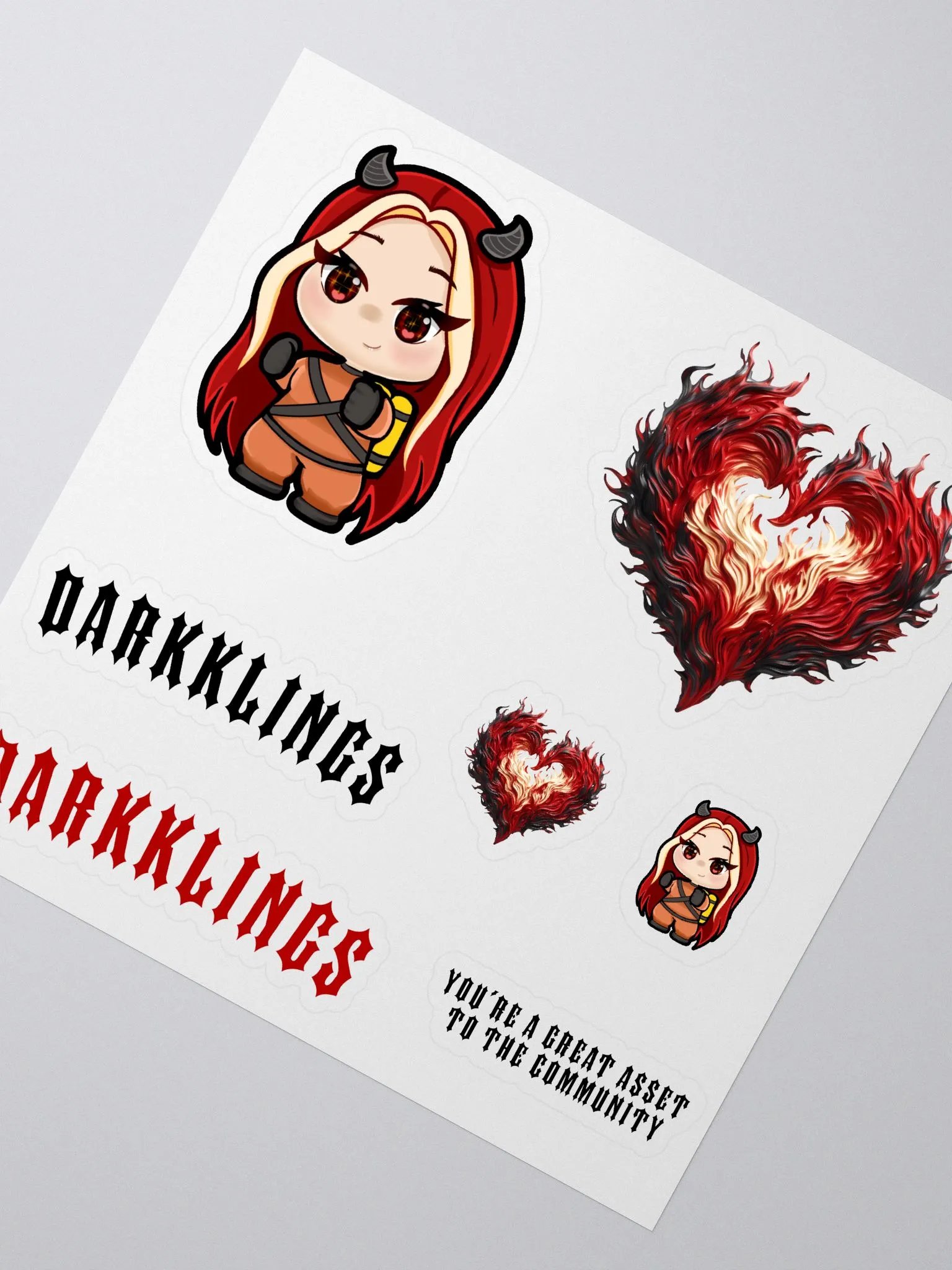 Darkkvixen 7 Sticker pack product image (2)