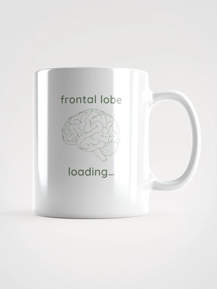 frontal lobe loading... mug (sage) product image (2)