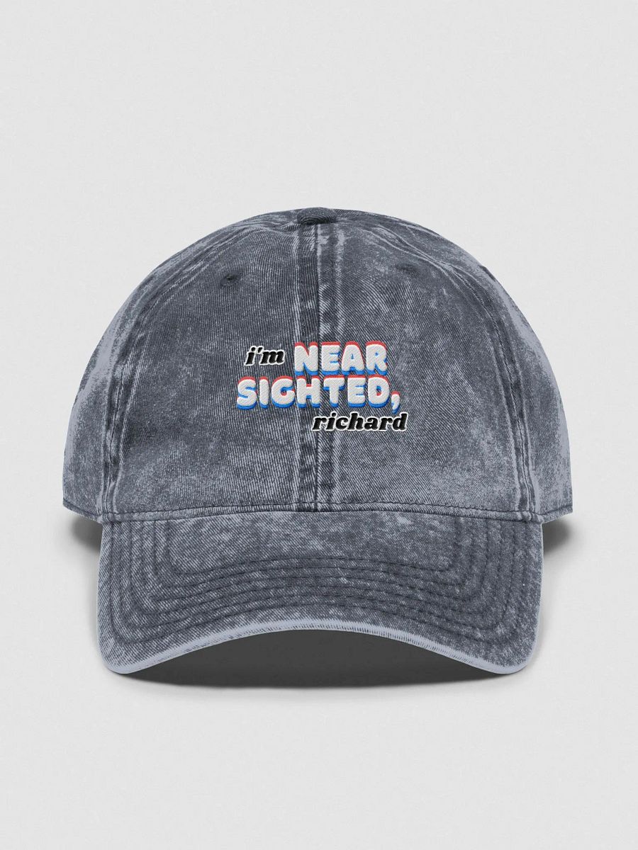 I'M NEARSIGHTED, RICHARD vintage wash dad hat product image (2)