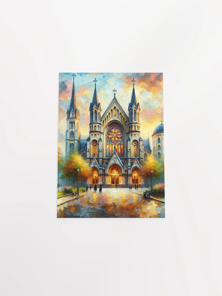Majestic Cathedral at Sunset – Fine Art Print product image (4)