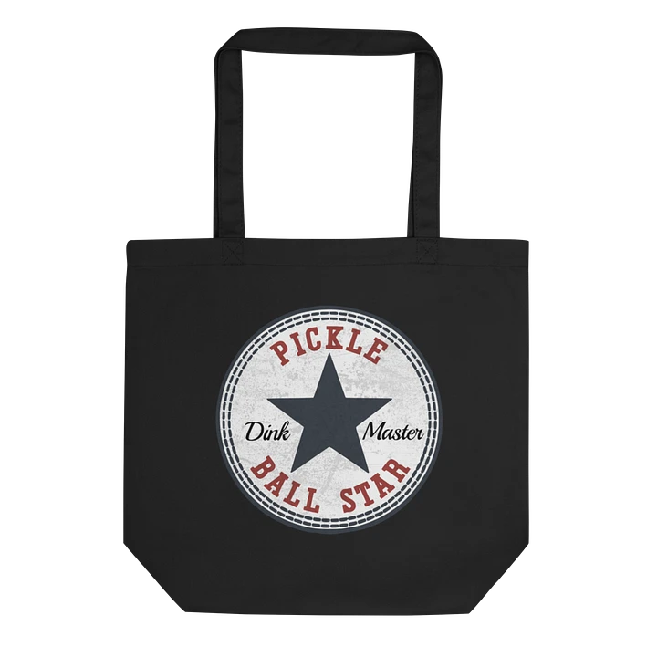 Pickleball Star Canvas Tote product image (1)