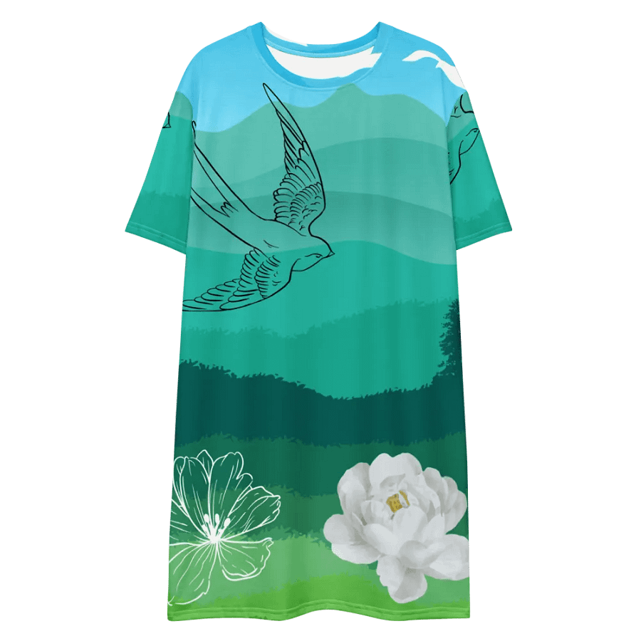 Bird in Flight Floral Horizon product image (4)
