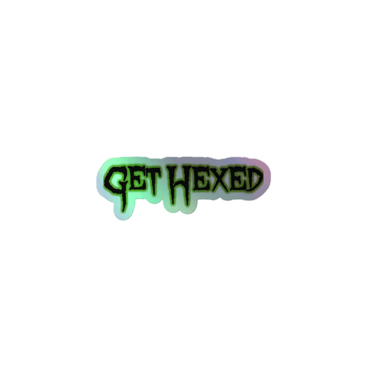 Get Hexed Holo Sticker product image (1)
