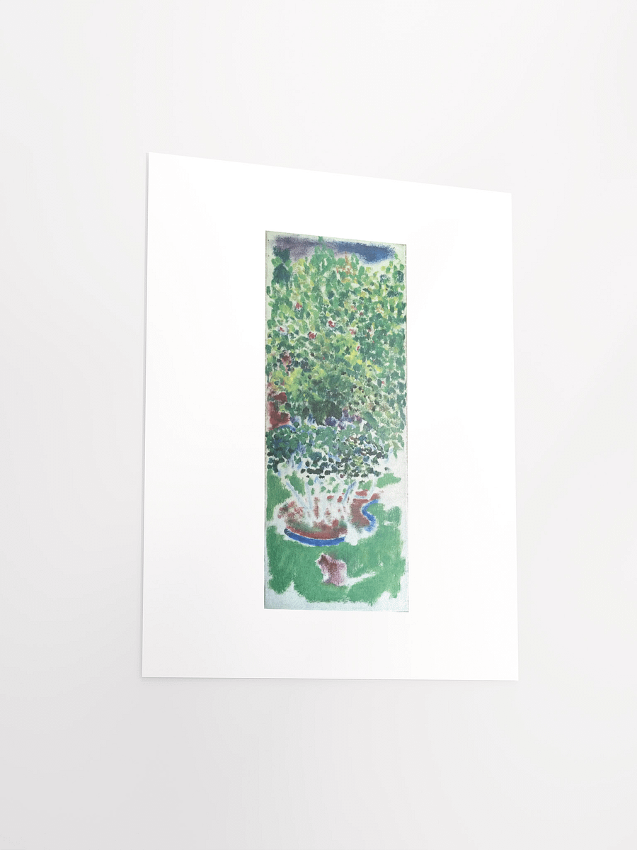 Cat in the Grass 1987 print product image (6)
