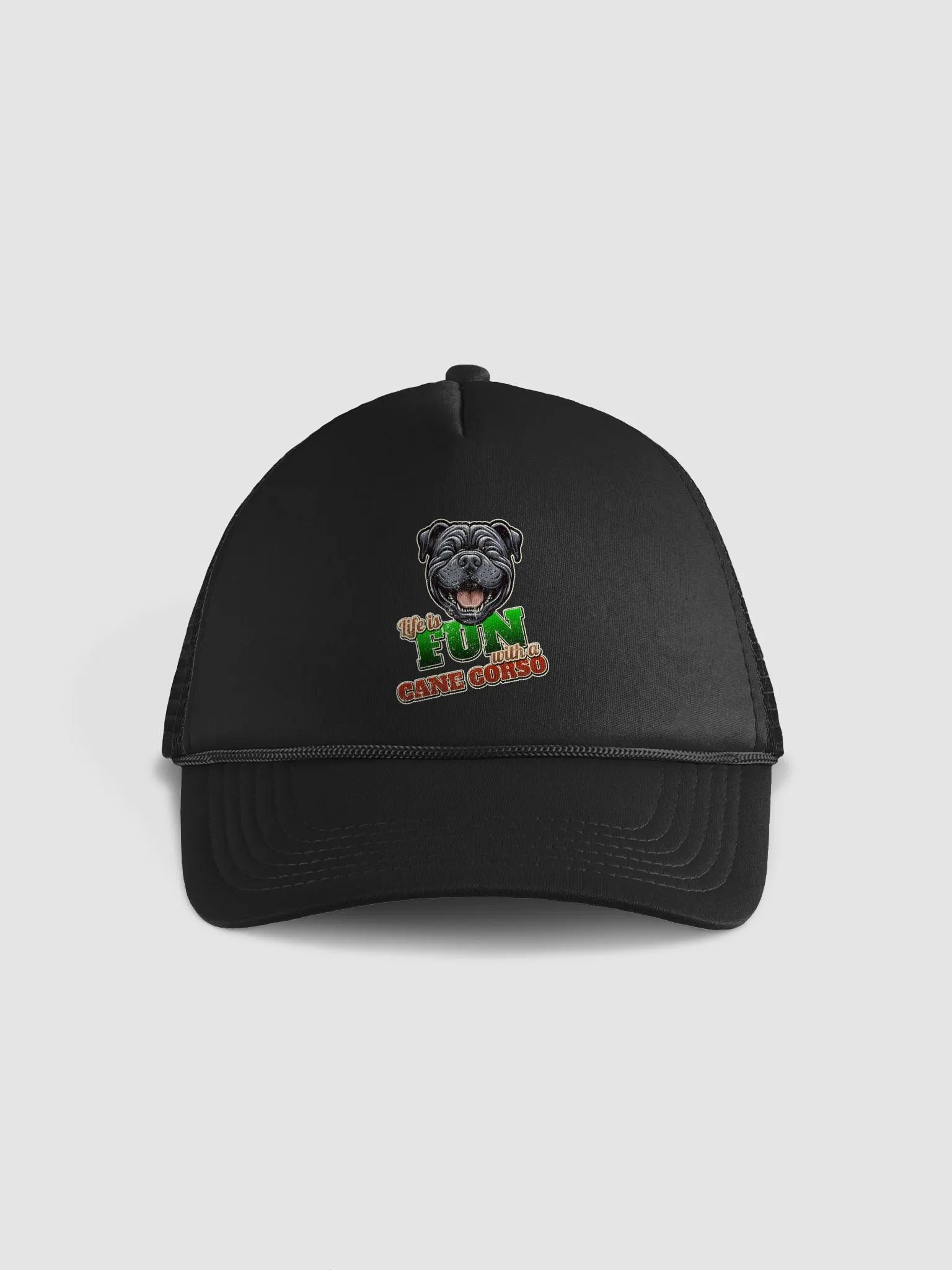 Fun with Cane Corso Foam Trucker Hat product image (1)