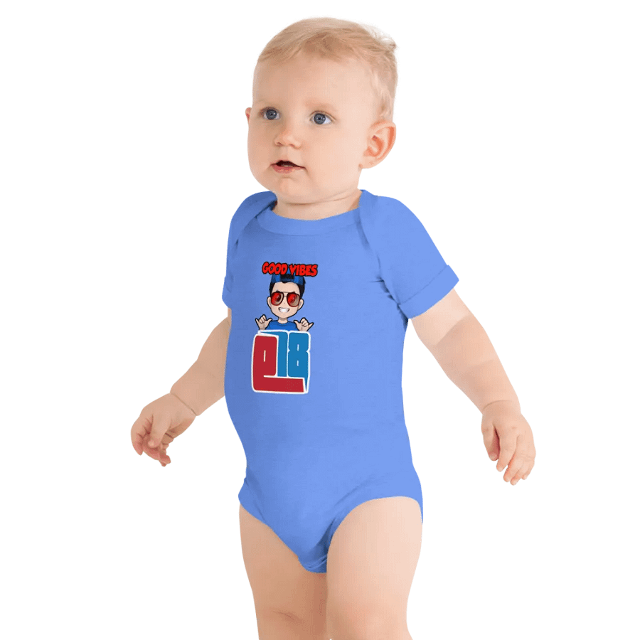 E18 Good Vibes Baby Onesie product image (3)