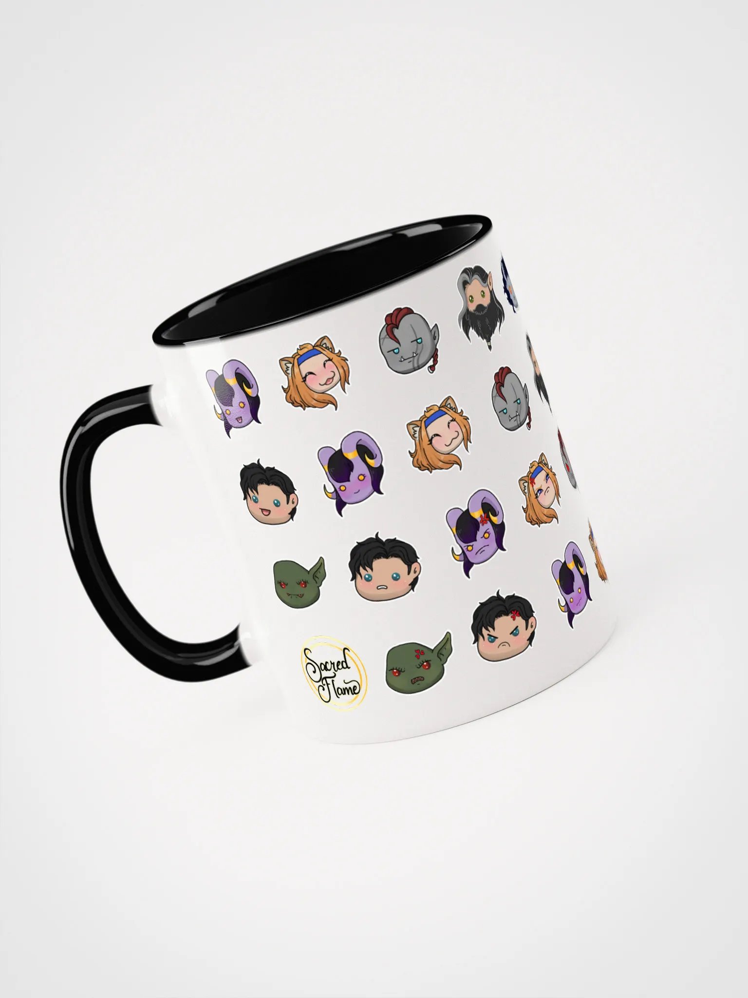 Chibi Head Character Mug Colour Handle product image (25)