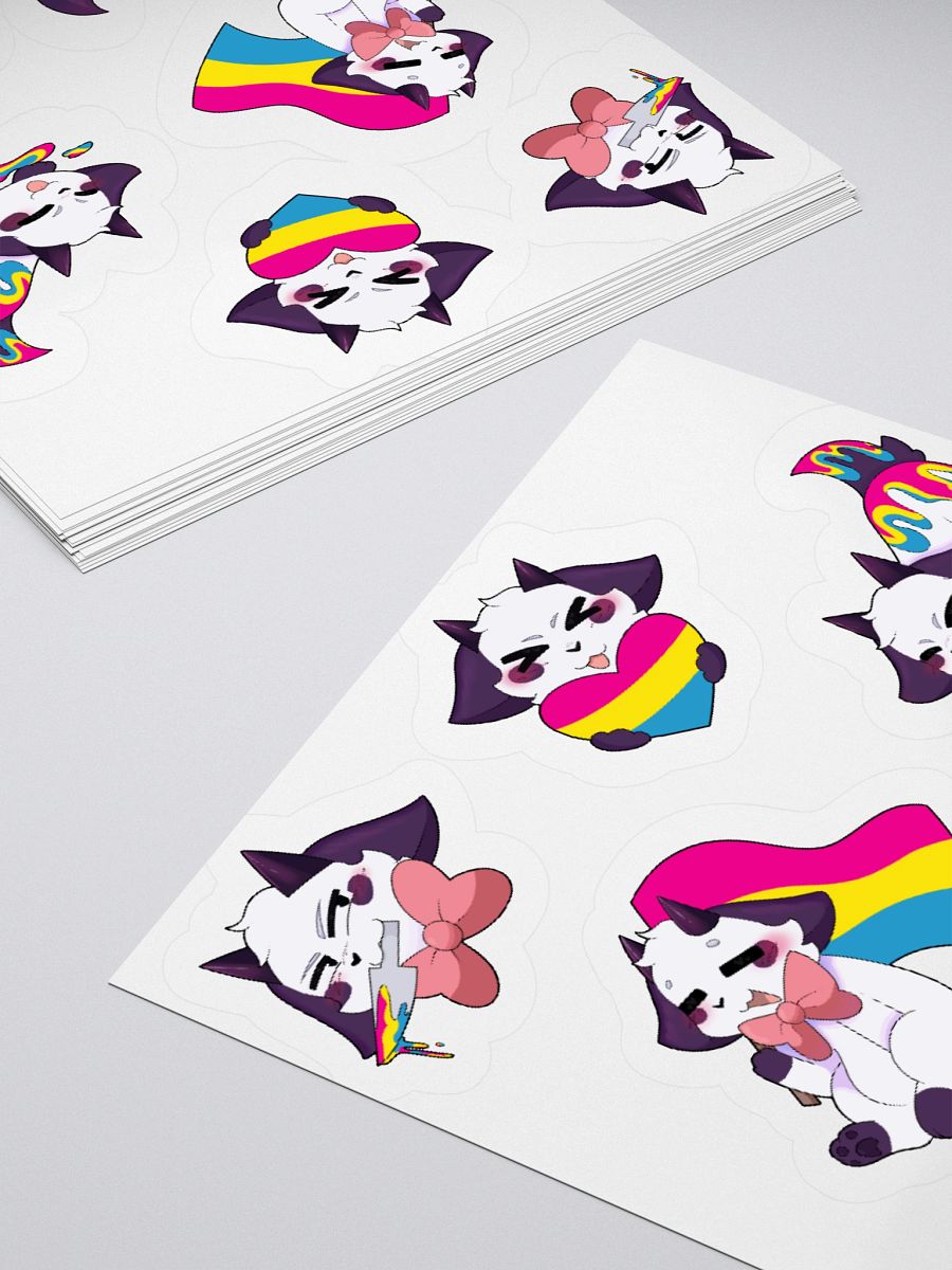 PRIDE/Pansexual Sticker Sheet product image (4)