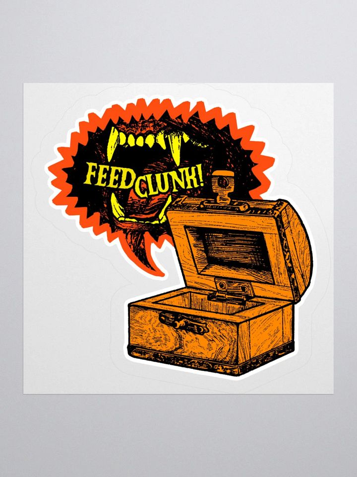 FEED CLUNK Sticker product image (2)