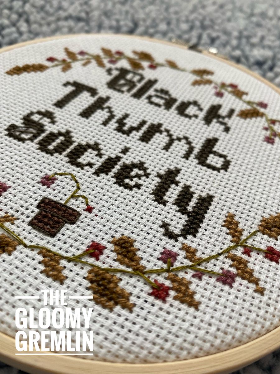 Black Thumb Society - Cross Stitch Pattern product image (3)