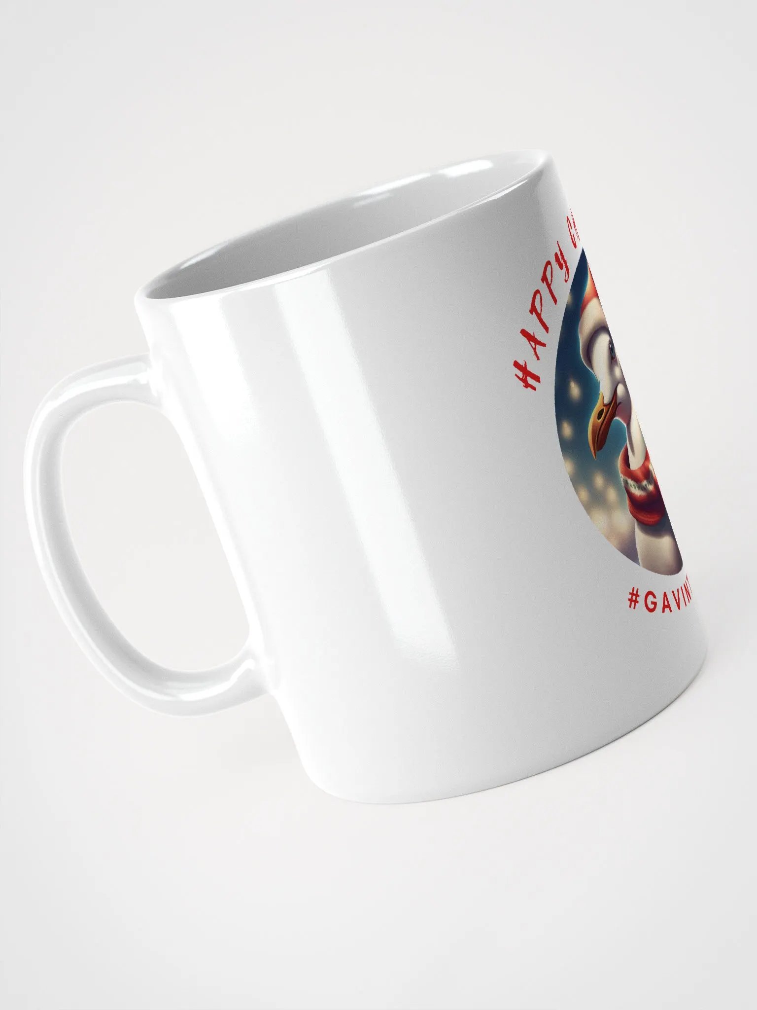 Happy Christmas - Gavin the Gull Mug product image (5)