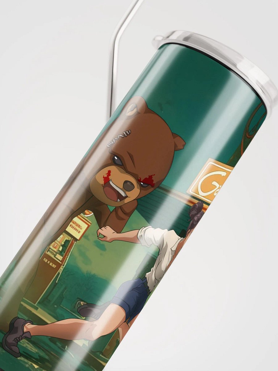 Booty Cheeks -tumbler w/straw product image (5)