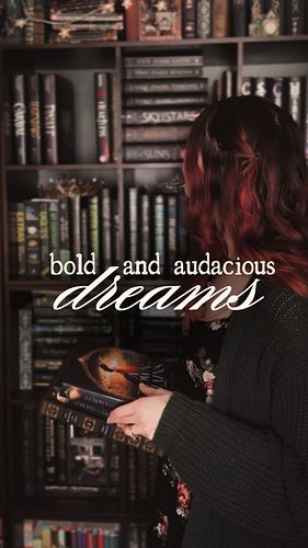 🐤 “i had a dream once”

In recovery, there is the idea of embracing your “bold and audacious dream”, to not just settle but t...