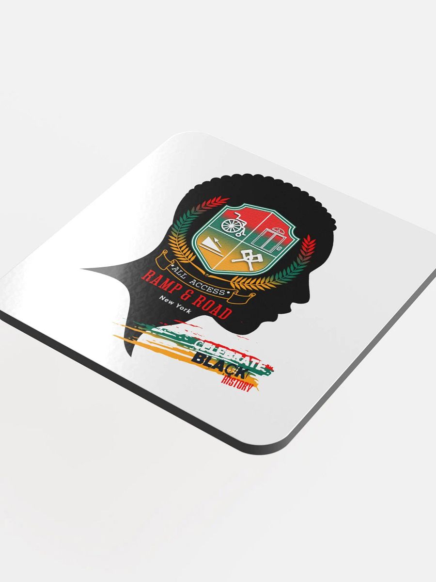 Celebrate Black History Glossed Cork Coaster product image (4)