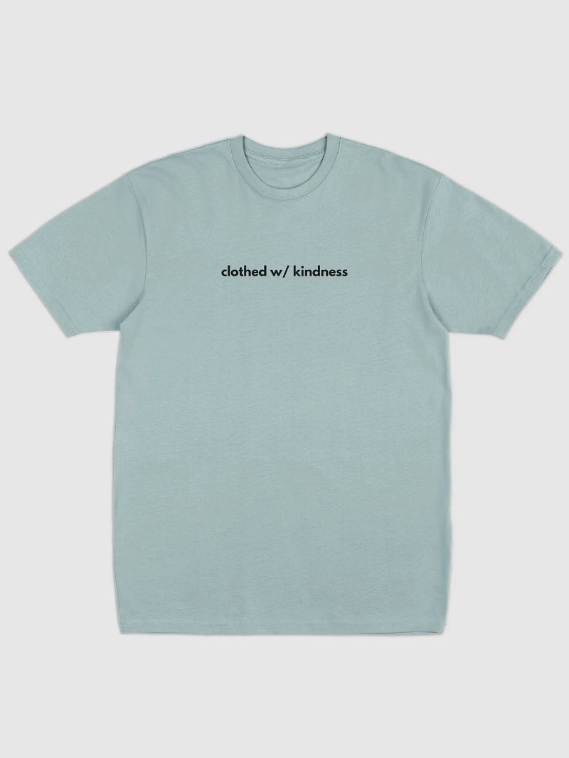 Clothed W/ Kindness Tee (Dark font)