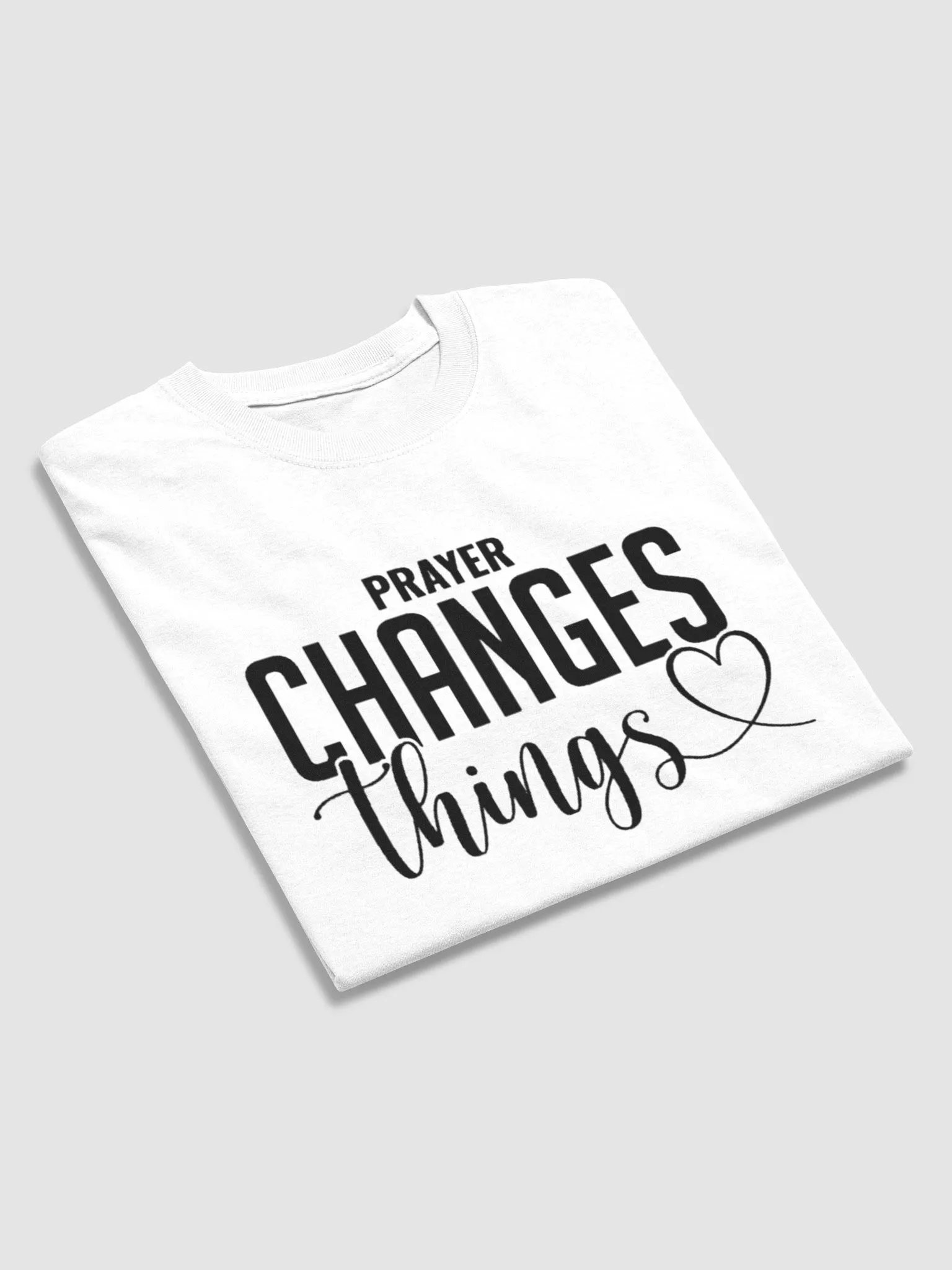 PRAYER CHANGES THINGS T-SHIRT product image (4)