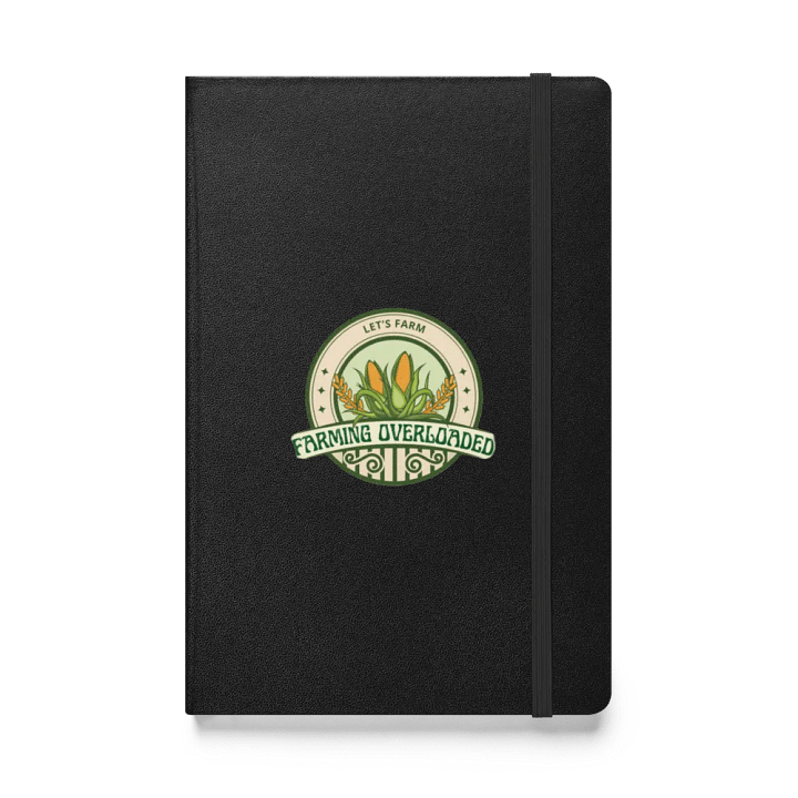 Farming Overloaded Hardcover Notebook product image (1)