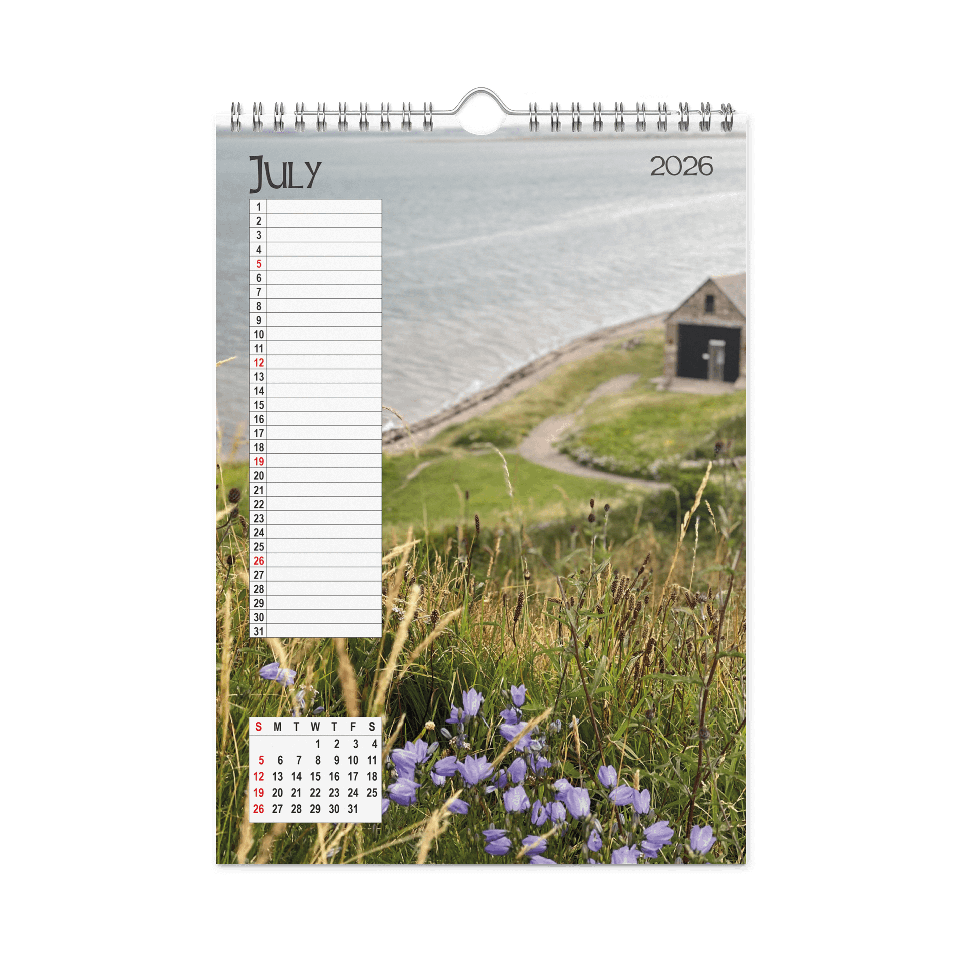 Holy Island Moments 2026 Calendar product image (7)
