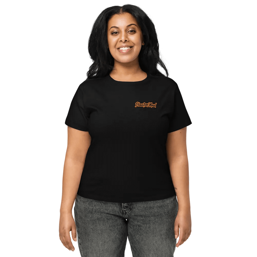 Orange 'PhantomMaul' High-Waisted Tee product image (2)
