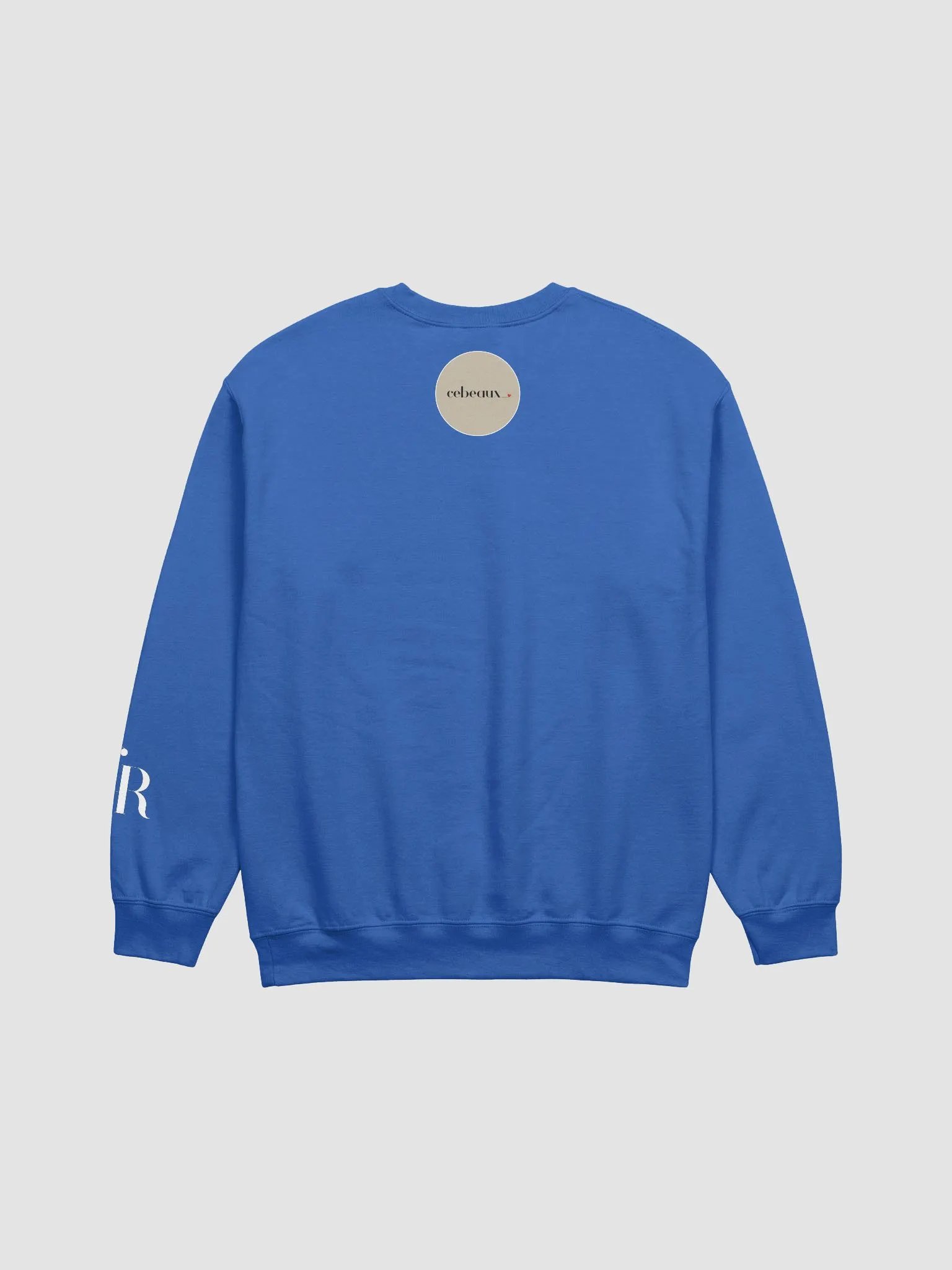 God > BLUE TEXT Sweatshirt product image (3)