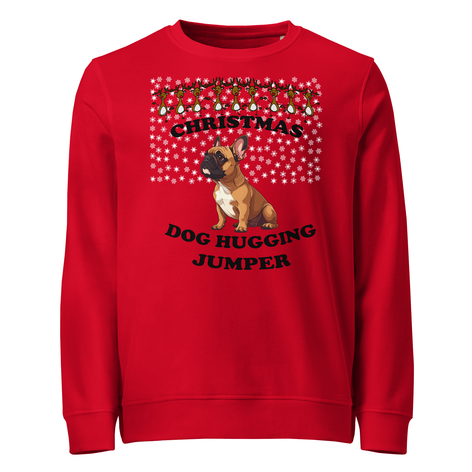 Christmas Dog Hugging, Frenchy product image (21)