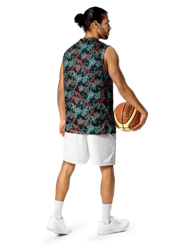 Tropi-cool | Recycled Unisex Basketball Jersey product image (2)