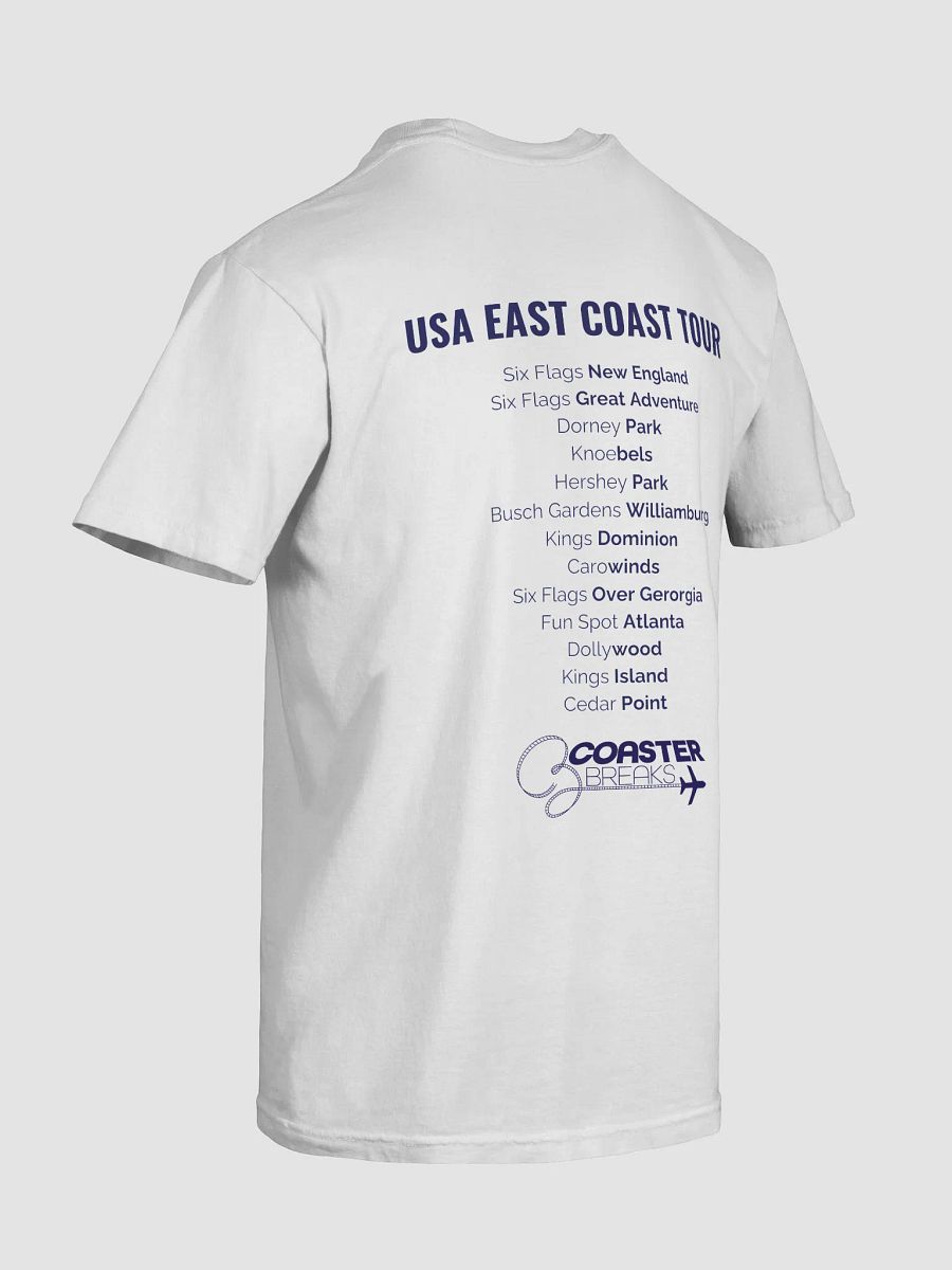 USA East Coast Square Logo T-shirt - Light Colours product image (6)