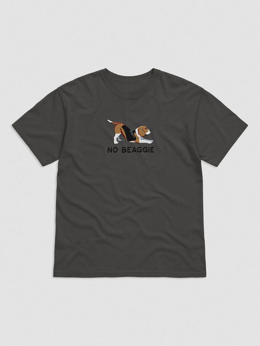 No Beaggie T-Shirt(Embroidered) of a Beagle product image (4)
