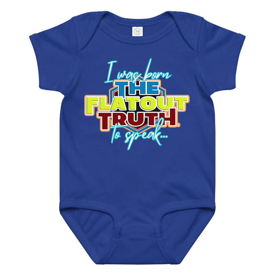 "I was born to speak" TFOT Baby Boy Onesie product image (7)
