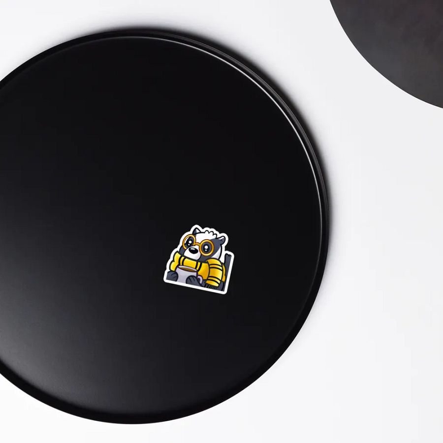 Badger puff Magnet product image (4)