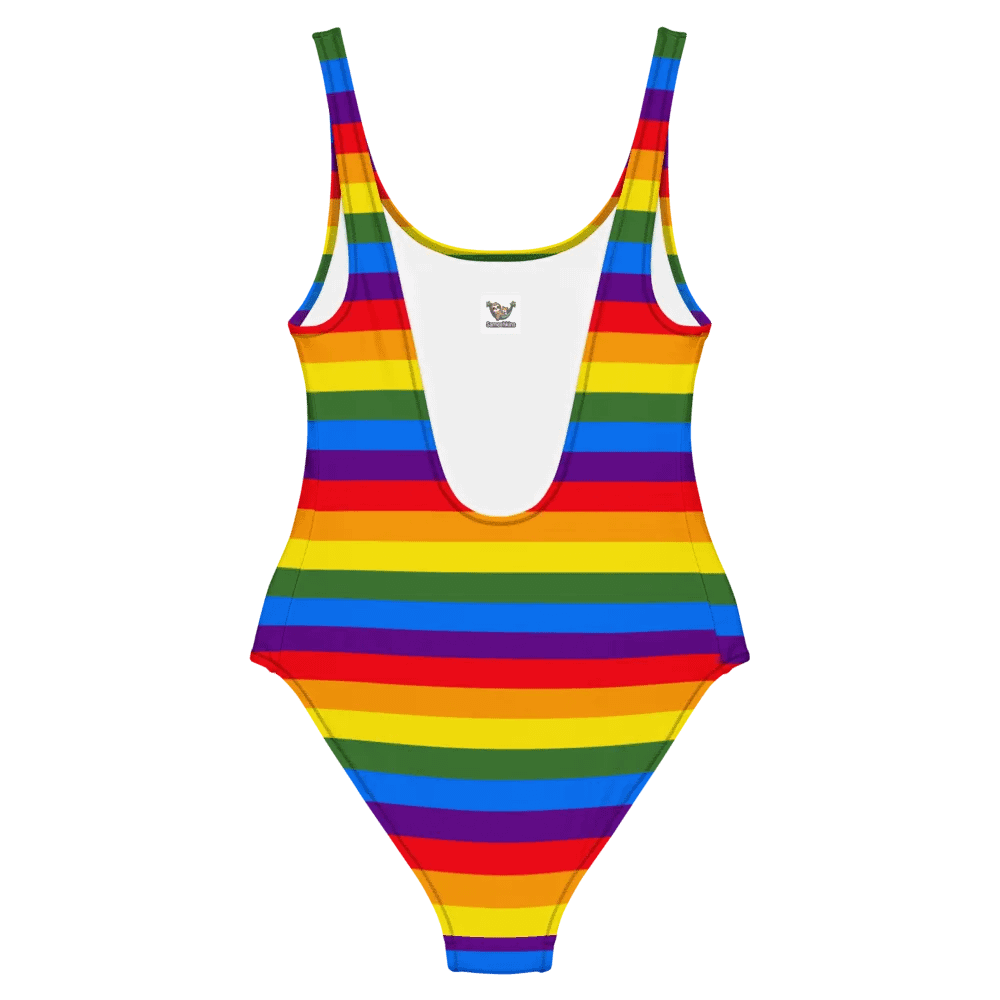 Vibrant Stripes All-Over Swimsuit product image (6)